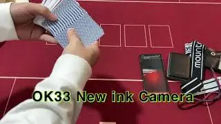 Super fast OK33 New ink scanner camera for playing cards cheating device