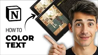 Как добавить цвет к текстовому блоку в Notion (самый простой способ) (Руководство 2026 года)