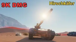 Hirschk&auml;fer - 9K Damage - Map: Sand River - Player: Petje_313 - Server: NA | World of Tanks