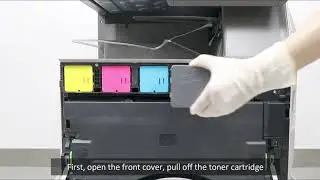 How to Replace Sharp MX60 MX61 Series Cartridge Chip?
