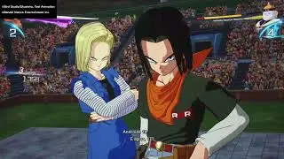 androides 17,18 vs androides 19,20  DRAGON BALL: Sparking zero.