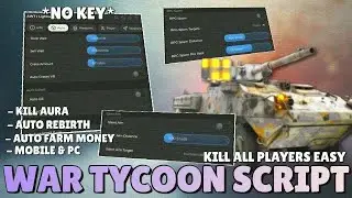 Новое обновление War Tycoon: ЛУЧШИЙ скрипт! Крадите ящики, автоматическое строительство, получайт...