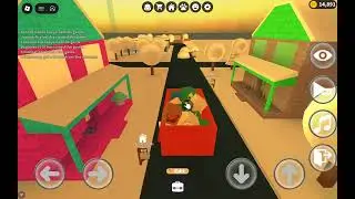 Playing Roblox Work At A Pizza Place