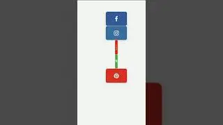 social media icons with flip animation using HTML and css