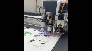 Automatic edge inspection technology# Vibration knife#CNC cutting machine# Flexible material cutting