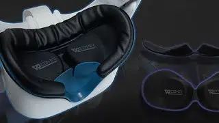 VR Cover Fitness Facial Interface Bracket & Foam Comfort Replacement with Lens Protector Cover
