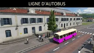 Transport Fever 2 - Map 10 - Autobus VA A - Vallonay - &eacute;volution 1