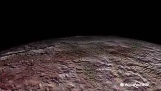 NASA discovers exotic ice formations on Pluto