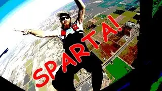 This is Sparta! Skydive Fun Jumps