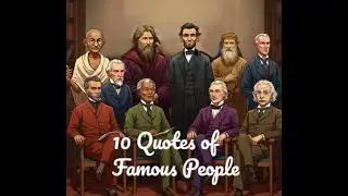 No Music, No Distraction, Just Pure Quotes of Famous People
