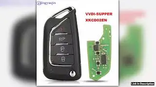 Xhorse jingyuqin Universal Remote Car Key With 4 Buttons For VVDI Key ToolVVDISupper XKCD02EN New 2