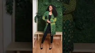 stunning Ankara jacket/ African print design#africanfashion #ankara #ankarastyle #kente