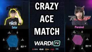 CRAZY ACE MATCH! - Solar vs Percival (ZvT) - World Team League Winter 2021 [StarCraft 2]