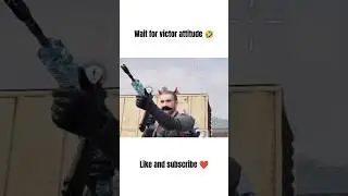 wait for victor attitude 🤣#bgmi #viral #gaming #clutch #like #funny #pubg #victor #shorts #short