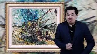 ART REVIEW: AFFANDI - Boats (Perahu-perahu), 1963