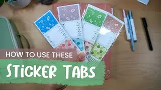 How to Use Sticker Tabs to Organize Your Scripture Mapping Journal