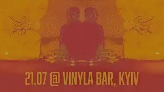 DLNCHK - 21.07.2025 @ Vinyla bar, Kyiv (audio only) | DJ Set, Monkey Shoulder event, Visualizer, 4K