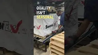 Manufacturing Crate Wrapping #snowex #makeyourmark #shorts