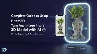 Image to 3D Model in 5 Seconds! 🤯 (Complete Hitem3d AI Tutorial)