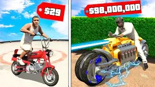 MEJORANDO de la PEOR a la MEJOR MOTO en GTA 5