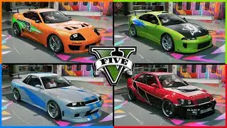 GTA V - All Fast & Furious Cars [Tutorial]