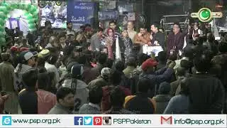 Chairman PSP Syed Mustafa Kamal inaugurated PS-94 Election office at Landhi, Dist Korangi (20.12.18)