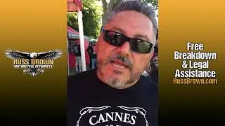 Motorcycle Accident Client Testimonial | Biker Cut Off | Russ Brown Motorcycle Attorneys&reg;