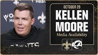 Kellen Moore on starting QB Tyler Shough, Rams | New Orleans Saints