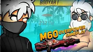 FREE FIRE BERMUDA RANKED MATCH| M60 TRIPLECHIP OP GAMEPLAY| ONLY RED NUMBER| |WATCH TILL END