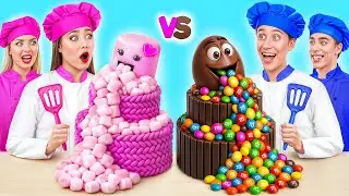 लड़के बनाम लड़कियाँ कुकिंग चैलेंज Bubba DO Challenge