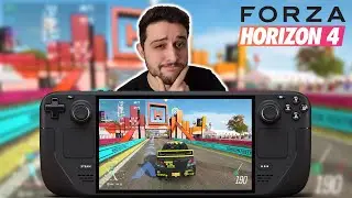 Forza Horizon 4 on the Steam Deck!