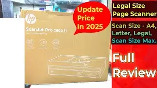 Hp scanJet Pro 2600 f1 Scanner Update Price💥Hp 2600 f1 Unboxing💥Hp 2600 f1 Review💥Legal Page Scanner