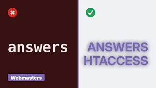 Webmasters: URL masking with .htaccess