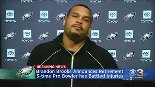 Eagles 3-Time Pro Bowler Brandon Brooks Announces Retirement