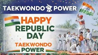 26 January Republic Day Special 🇮🇳 | Taekwondo Students Stage Performance 💪