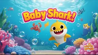 Baby Shark!🦈 | Fun Kids Song | Happy Hugs