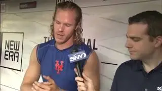 Noah Syndergaard pitches Mets to bring back Dan Warthen