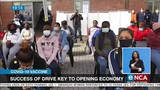 Vooma Vaccine Drive | Success of Drive key to opening economy