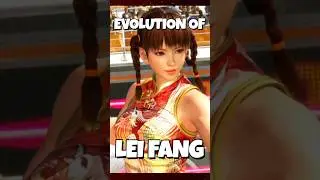 Dead or Alive Evolution of Lei Fang #retrogaming #レトロゲーム #fightinggames