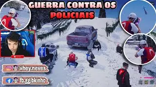 Bkinho CLIPS | A GUERRA CONTRA OS POLICIAIS &bull; GTA RP CIDADE HYPE