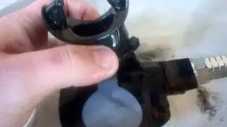 teste com regulador 2 estágio Mergulho Guto Valery