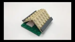 How to Build a LEGO Tent from ONLY 10 Bricks - Tutorial