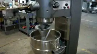 Hobart 80qt Mixer, Running