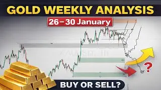 GOLD weekly forecast in Bangla | 26 to 30 january   | XAUUSD weekly analysis  | Mijan Ali