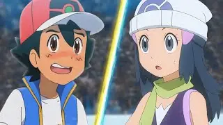 Pokemon Battle: Galar Ash Vs Alternate Dawn (Alternate World)