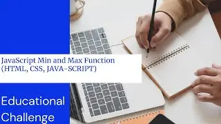 JavaScript Min and Max Function (HTML, CSS, JAVASCRIPT)  #HTML #CSS #JAVASCRIPT