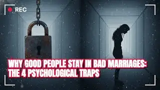 Why Good People Stay in Bad Marriages: The 4 Psychological Traps