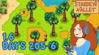 Stardew Valley 1.6 Let's Play - Days 205- 206 - Fishing, Tree Cutting, and Searching for Ginger