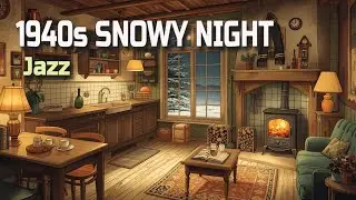 👉 1940s SNOWY NIGHT JAZZ | VINTAGE WINTER SWING PLAYLIST
