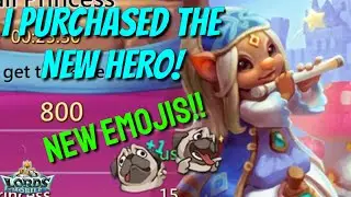 New Hero Released! New Emojis! - Lords Mobile